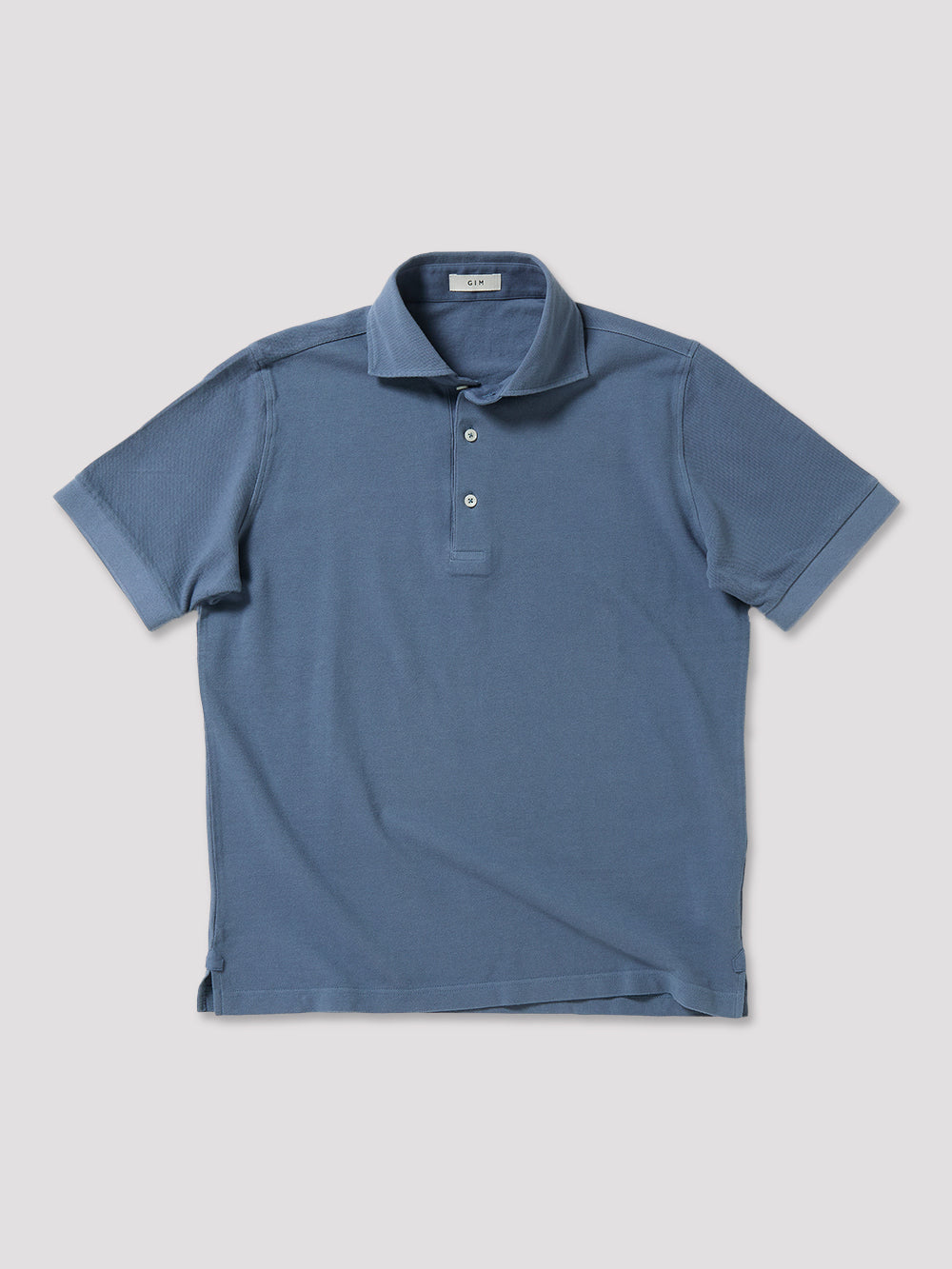 Vintage Dry Wash Polo Shirt【Blue】 – GIM online store