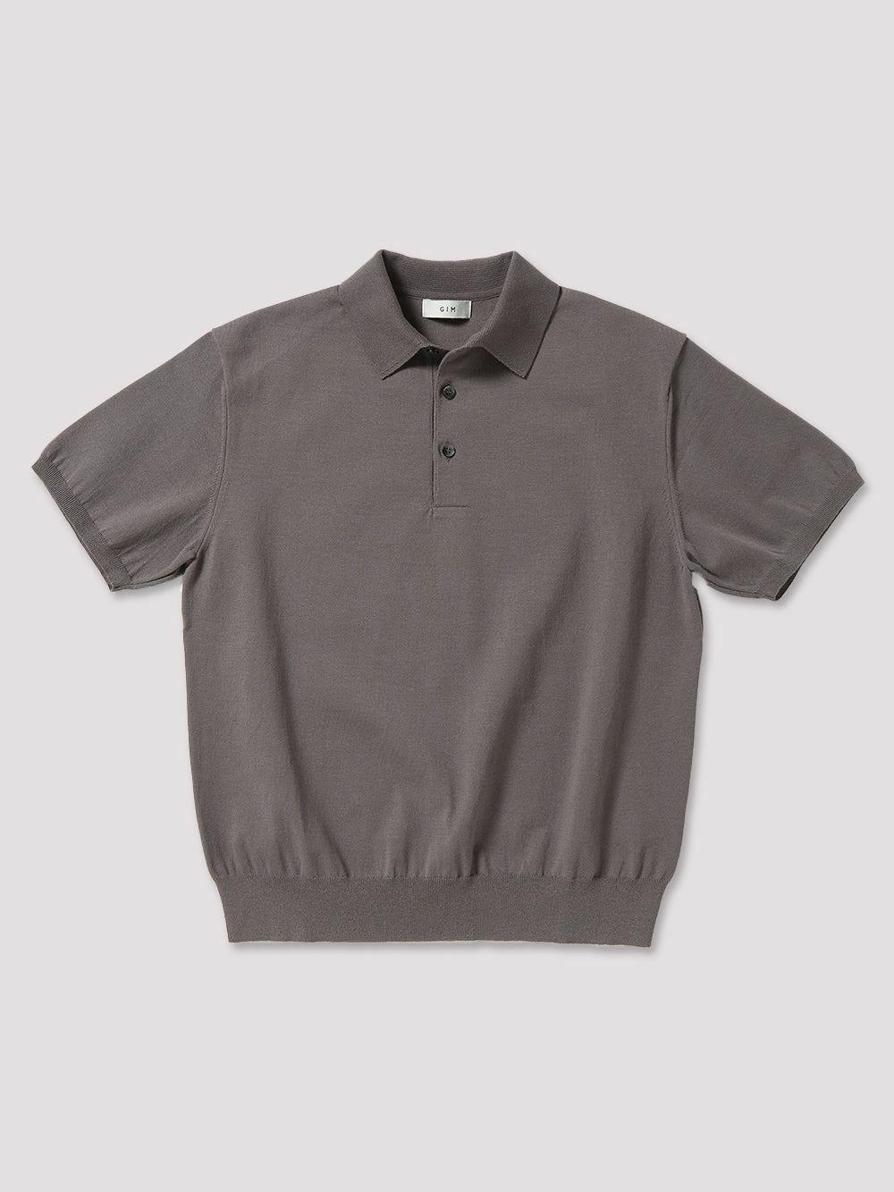 High Twisted Dry Knit Polo【D.Gray】 – GIM online store
