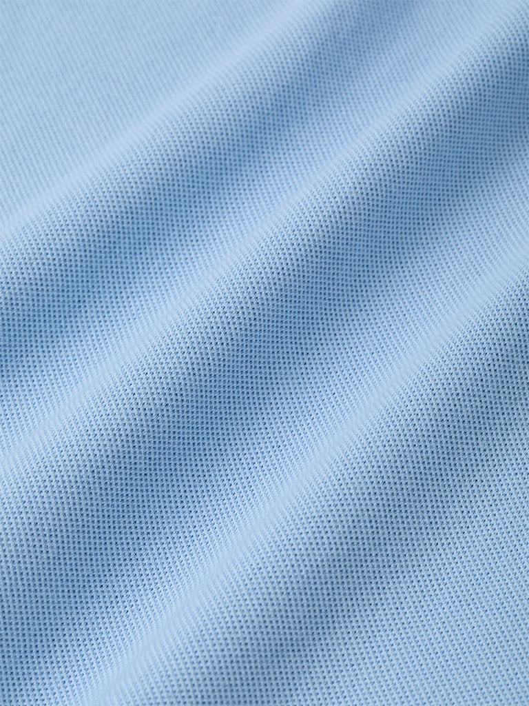 Vintage Dry Wash Polo Shirt【Saxe Blue】 – GIM online store